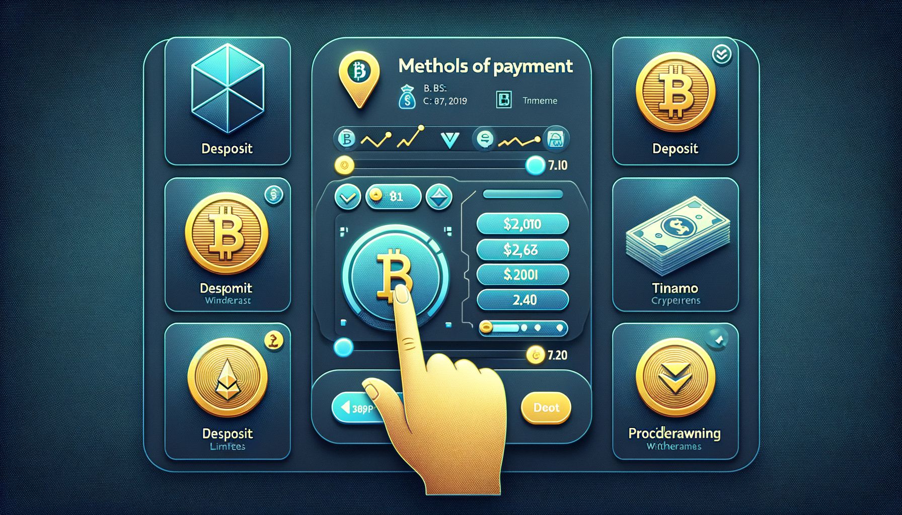 Kryptowaluty, limity depozytów i wypłat oraz czasy przetwarzania